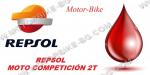 МАСЛО REPSOL 2T COMPETICION ПОЛУСИНТЕТИКА 1л (Червено)-2